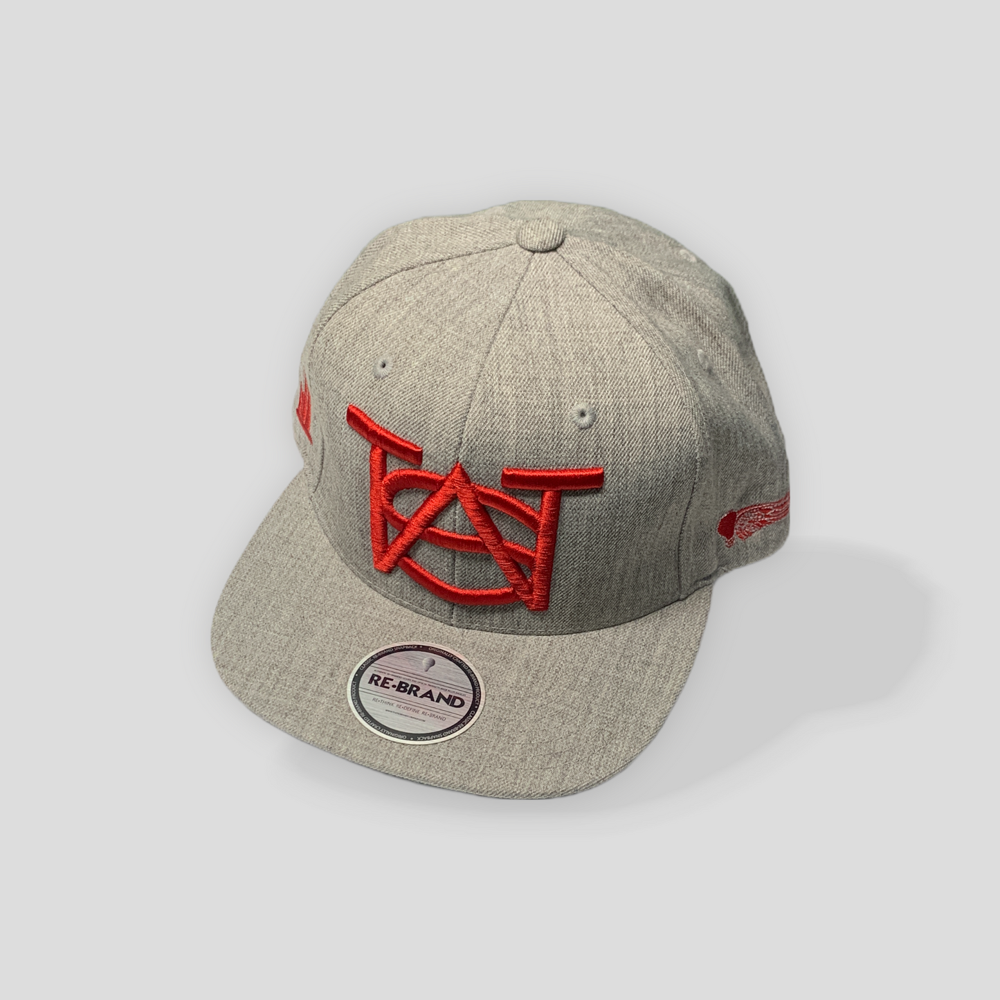 RE•BRAND ORIGINAL WATTS LOGO SNAPBACK™ - CONCRETE ROSE EDITION