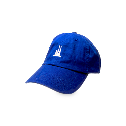 RE•BRAND WATTS TOWERS POLO HAT™ - WHITE/BLUE
